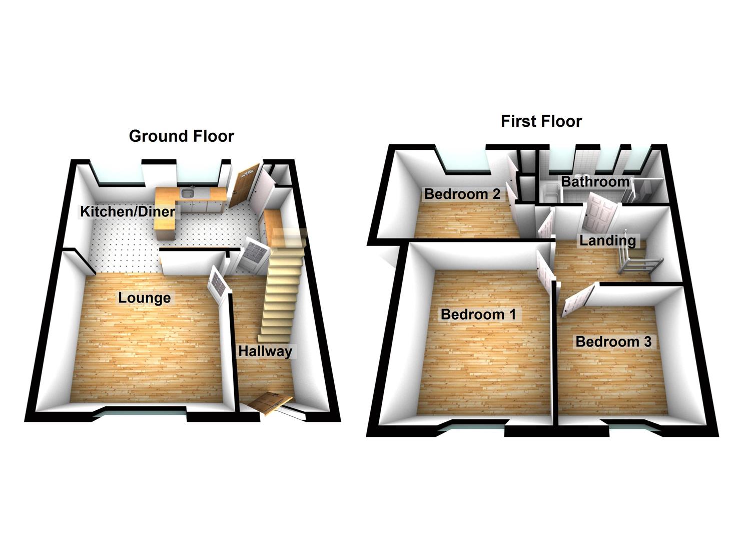 Property details for Cheshire Gardens, Wallsend Offers Over £149,950